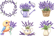 Lavender Mother's Day Clipart, an Illustration by Designking (Thumbnail 2 of 5)