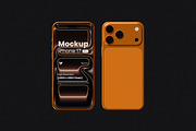 iPhone 17 Pro Mockup Bundle Set, an iPhone Mockup by Rielismee (Thumbnail 2 of 5)