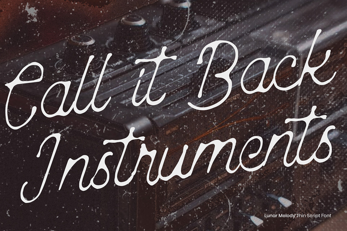 Lunar Melody, a Script Font by Rasiorise Studio (Photo 8 of 12)