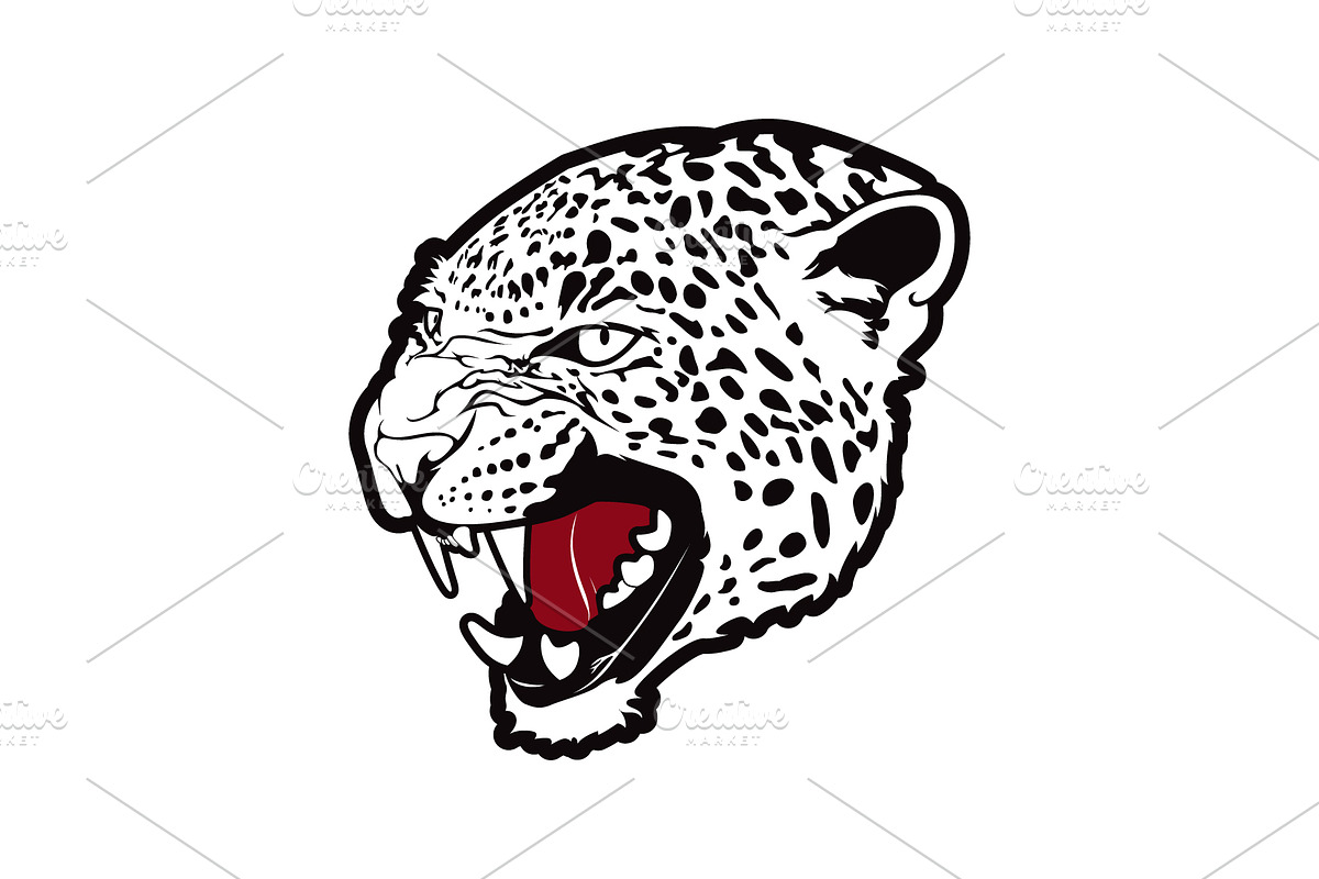 Panther Head, a Branding & Logo Template by Atlantis X Nurman Arbai (Photo 1 of 2)