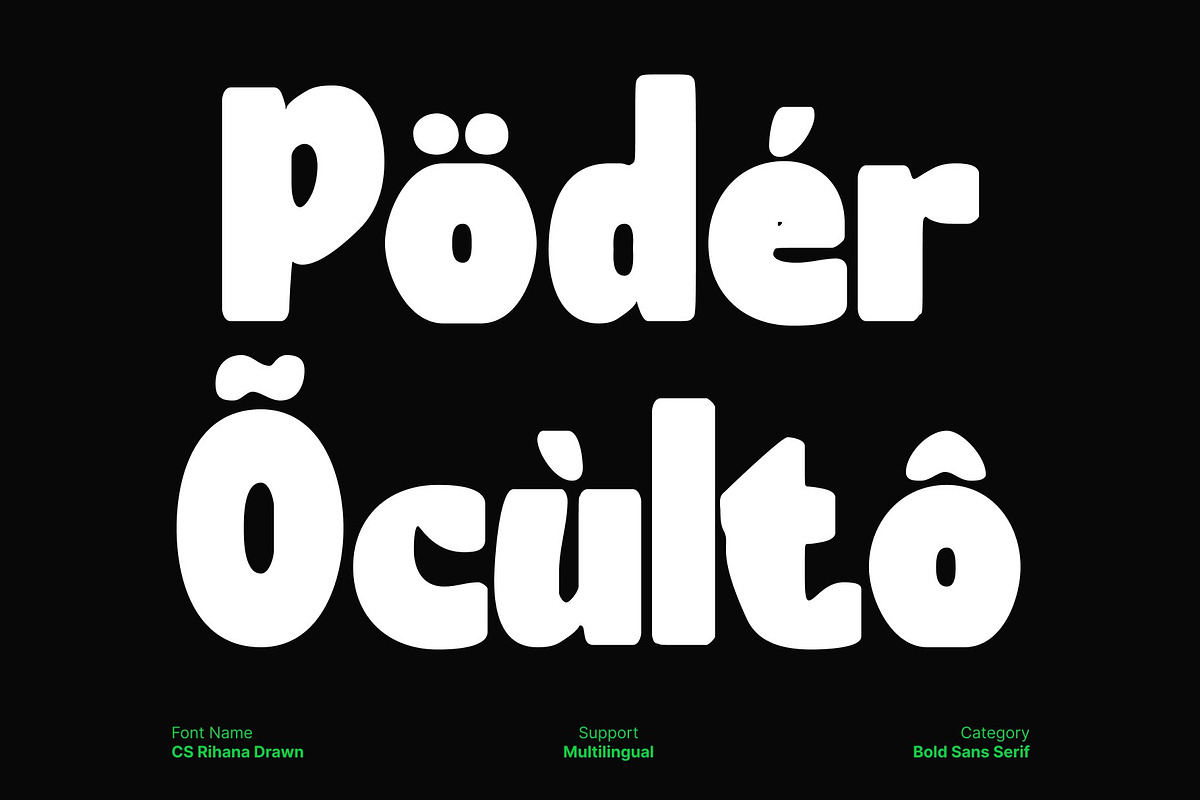 CS Rihana Drawn, a Sans Serif Font by Craft Supply Co. (Photo 6 of 8)
