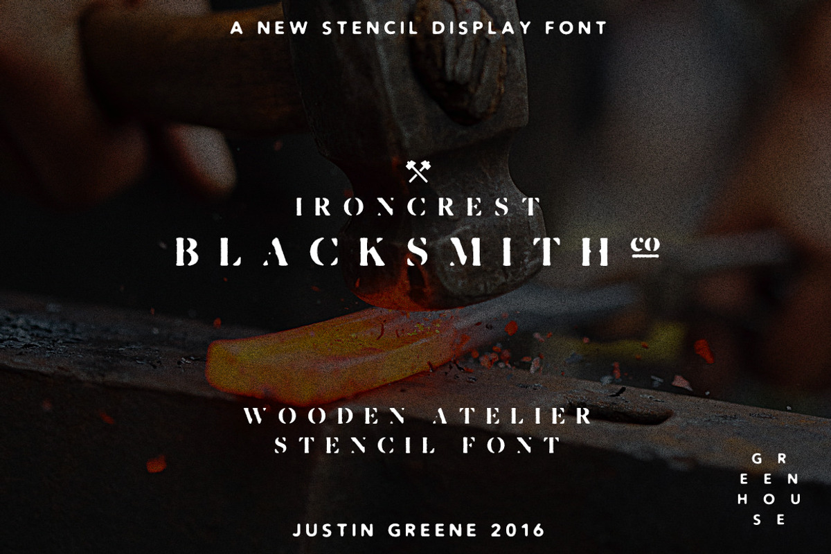 Wooden Atelier ~ Vintage Serif preview 3