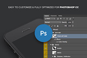 iPhone Template, a Templates & Theme by UI8 (Thumbnail 6 of 6)