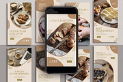 Soft Milk Bread Instagram Stories, a Social Media Template by Xtrahive (Thumbnail 3 of 4)