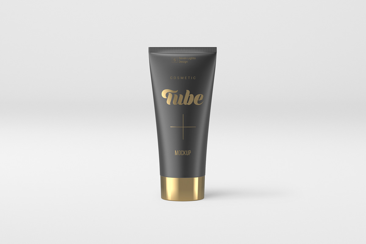 Cosmetic Tube Mockup #2, a Packaging Mockup by Seven Lights (Photo 4 of 9)