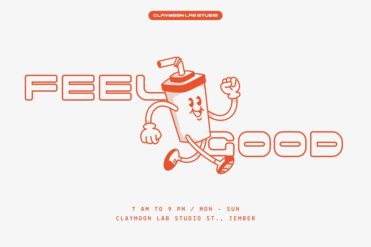 Cranial Bold Futuristic Display Font, a Sans Serif Font by Claymoon Lab (Photo 8 of 9)