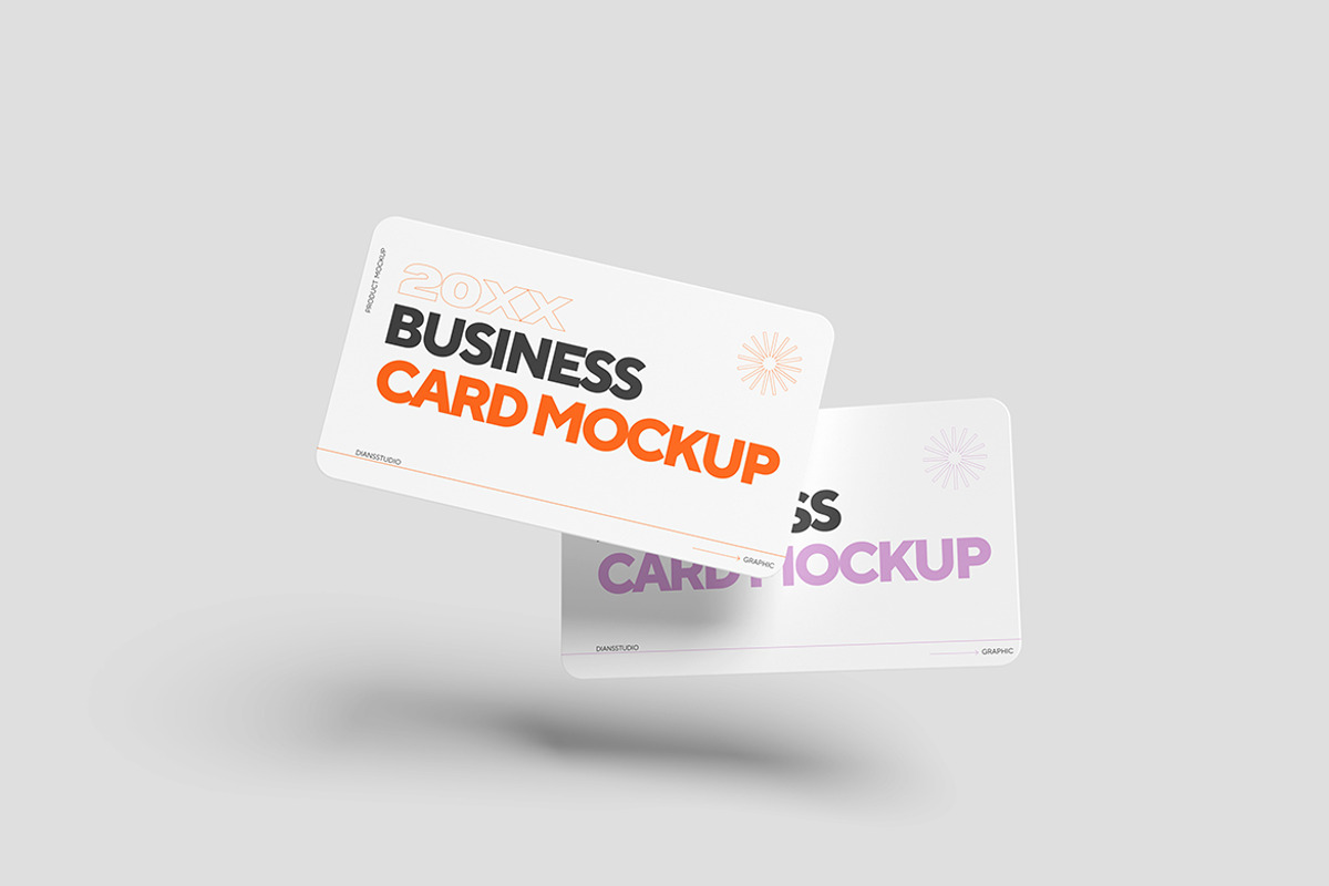 Business Card Mockup, an Advertising Mockup by Pikachudesign (Photo 4 of 5)