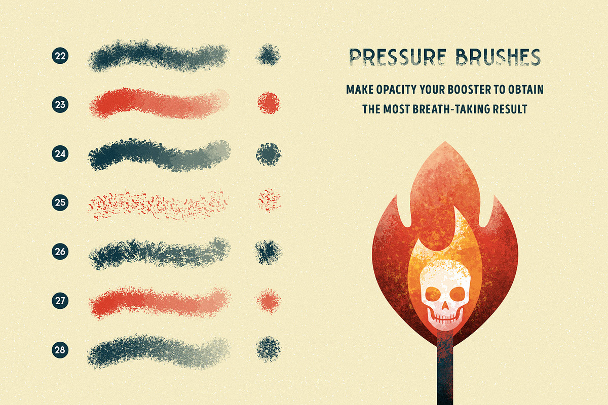 Shader Brushes for Procreate, a Brush Add-On by pixelbuddha.net (Photo 7 of 11)