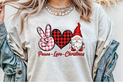Peace Love Christmas PNG, an Illustration by Sublimation Artist (Thumbnail 8 of 9)