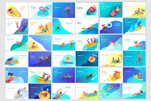 Sea Holiday. Illustrations