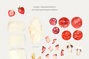 Italian Brunch Watercolor, a Food Illustration by Volha Studio (Thumbnail 8 of 11)