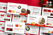 Christmas Holiday - PowerPoint, a Presentation Template by QR Design Studio (Thumbnail 1 of 3)
