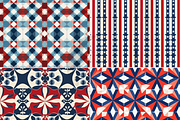 Americana Stars and Stripes Pattern, a Pattern Graphic by Paper & Pattern Studio (Thumbnail 7 of 9)