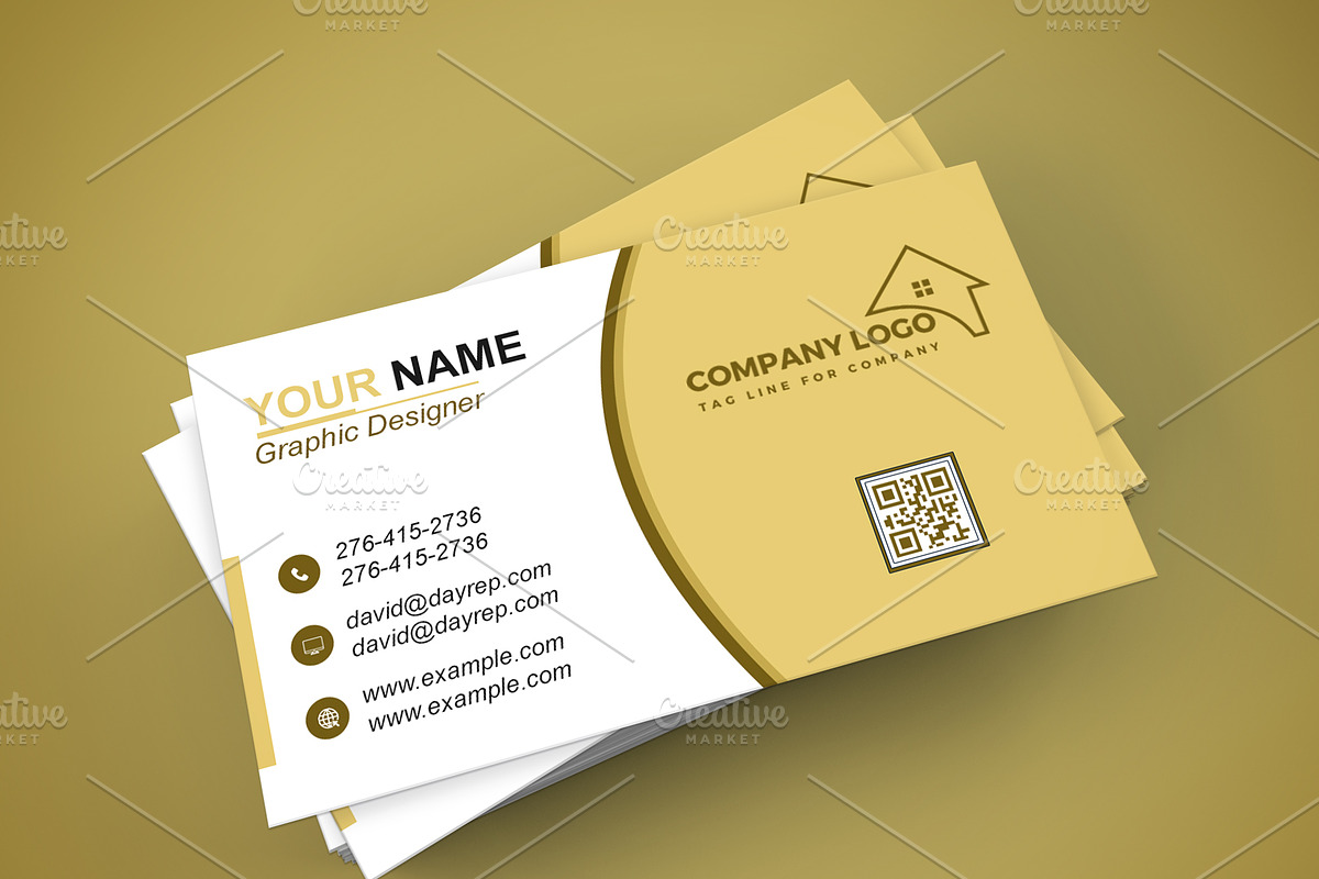 Elegant Visiting Card PSD preview 3