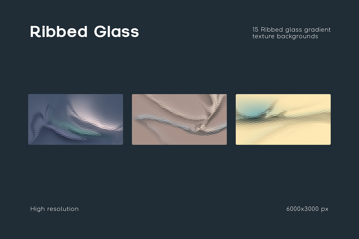 Ribbed Glass Gradient Backgrounds, a Background Graphic by Ghurafa Studio (Photo 10 of 10)