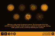 Grainmaker Brush Set (Illustrator), a Brush Add-On by G.A.R.M. Company (Thumbnail 5 of 6)