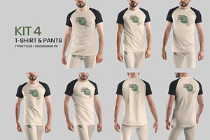 Big Bundle Sportswear Man Mockups