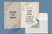 Hand Drawn Floral Birthday Card, a Stationery Template by MightyDesign (Thumbnail 1 of 5)