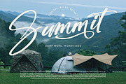 Bombyes Shigter Bold Brush Font, a Script Font by stylishtype.co (Thumbnail 7 of 20)