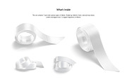 Ribbon Mockups Set, a Packaging Mockup by rebrandy (Thumbnail 3 of 13)