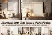 Minimalist Interior Frame Mockup 2, a Household Mockup by ARTOZEN DIGITAL (Thumbnail 1 of 9)