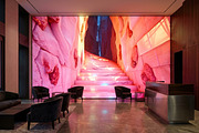 Pink Crystal Cave Stairs Stock Photo, a Background Photo by Aura Canyon HQ (Thumbnail 2 of 8)