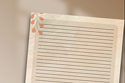 Printable Writing Paper, a Print Template by SWINA STUDIO (Thumbnail 2 of 5)