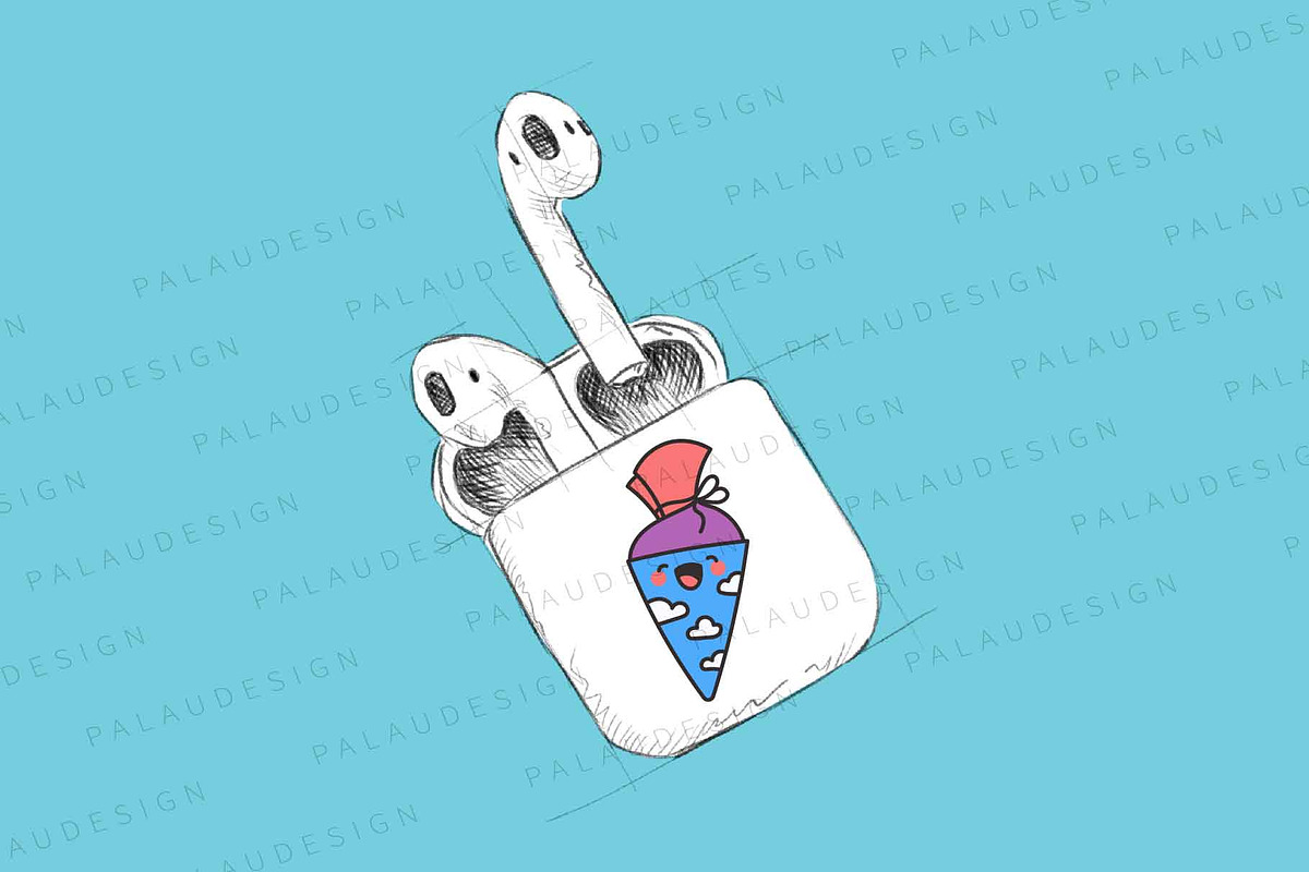 Cute Kawaii School Cones Characters, an Education Illustration by Palau (Photo 7 of 12)