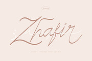 Zhafir Script Font, a Script Font by Luxima (Thumbnail 1 of 13)