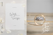 Flatlion Monoline Script Font, a Script Font by din-studio.com (Thumbnail 6 of 10)