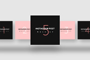 Instagram Post Mockups, a Product Mockup by Cooledition (Thumbnail 5 of 16)