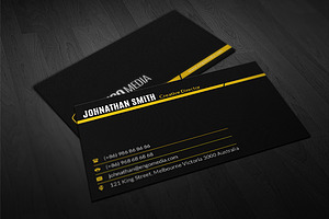 Creative Corporate Business Card 25