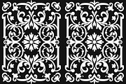 Decorative Laser Cut Vector Pack, an Illustration by hafijul (Thumbnail 2 of 9)