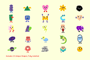 Abstract Character Playful Monster, an Object Illustration by Invisual Studio (Thumbnail 2 of 5)