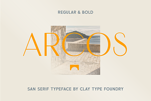 Arcos Modern Sans Serif Font
