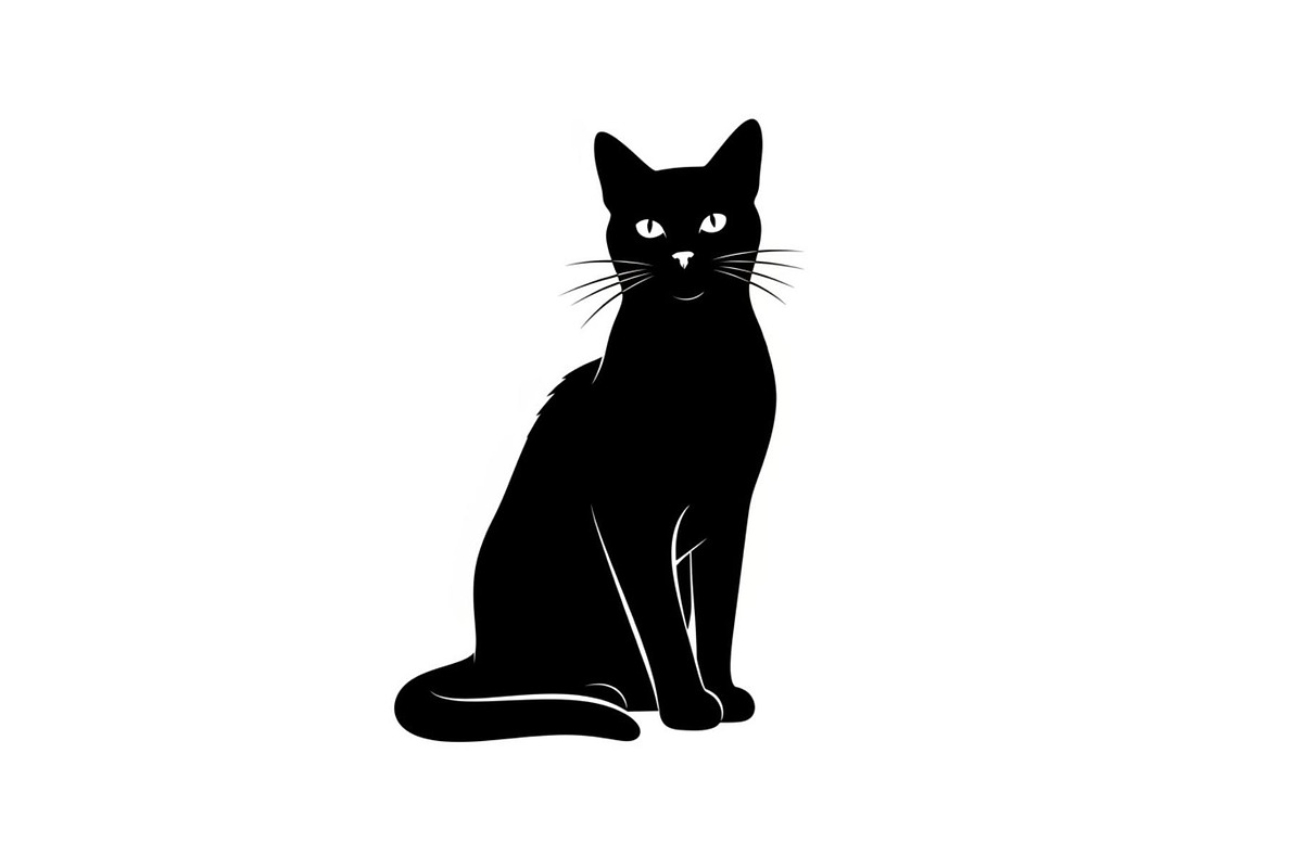 Cool Cat Silhouette Vector Bundle, an Illustration by Designs_River (Photo 37 of 51)
