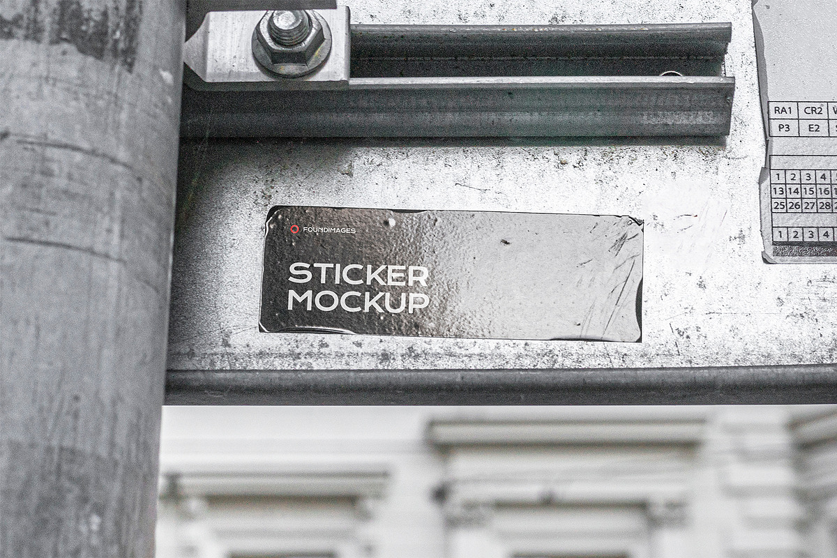 47 sticker mockup bundle vol 2, a Product Mockup by FoundImages (Photo 24 of 50)