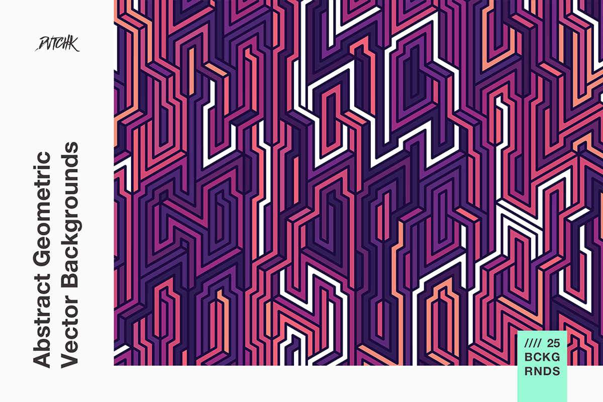 Abstract Geometric Vector Background, a Background Graphic by dvtchk (Photo 5 of 16)