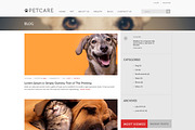 PetCare - Blog & Magazine Template, a Websites & App Template by JoomlaUX (Thumbnail 2 of 4)