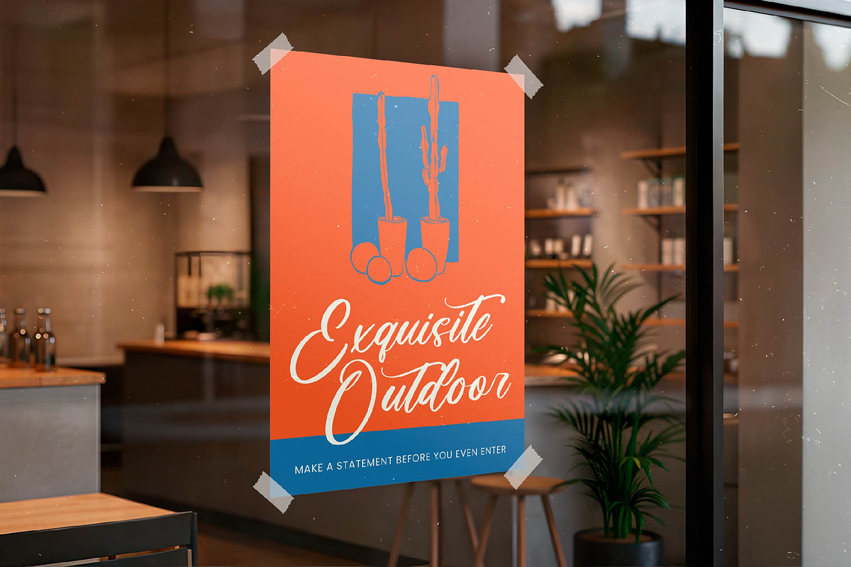 Seafood Gather Bold Calligraphy, a Script Font by Letterena Studios Script (Photo 9 of 20)