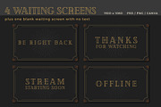 Streaming: Art Deco Mystic, a Social Media Template by Liseno Designs (Thumbnail 2 of 7)