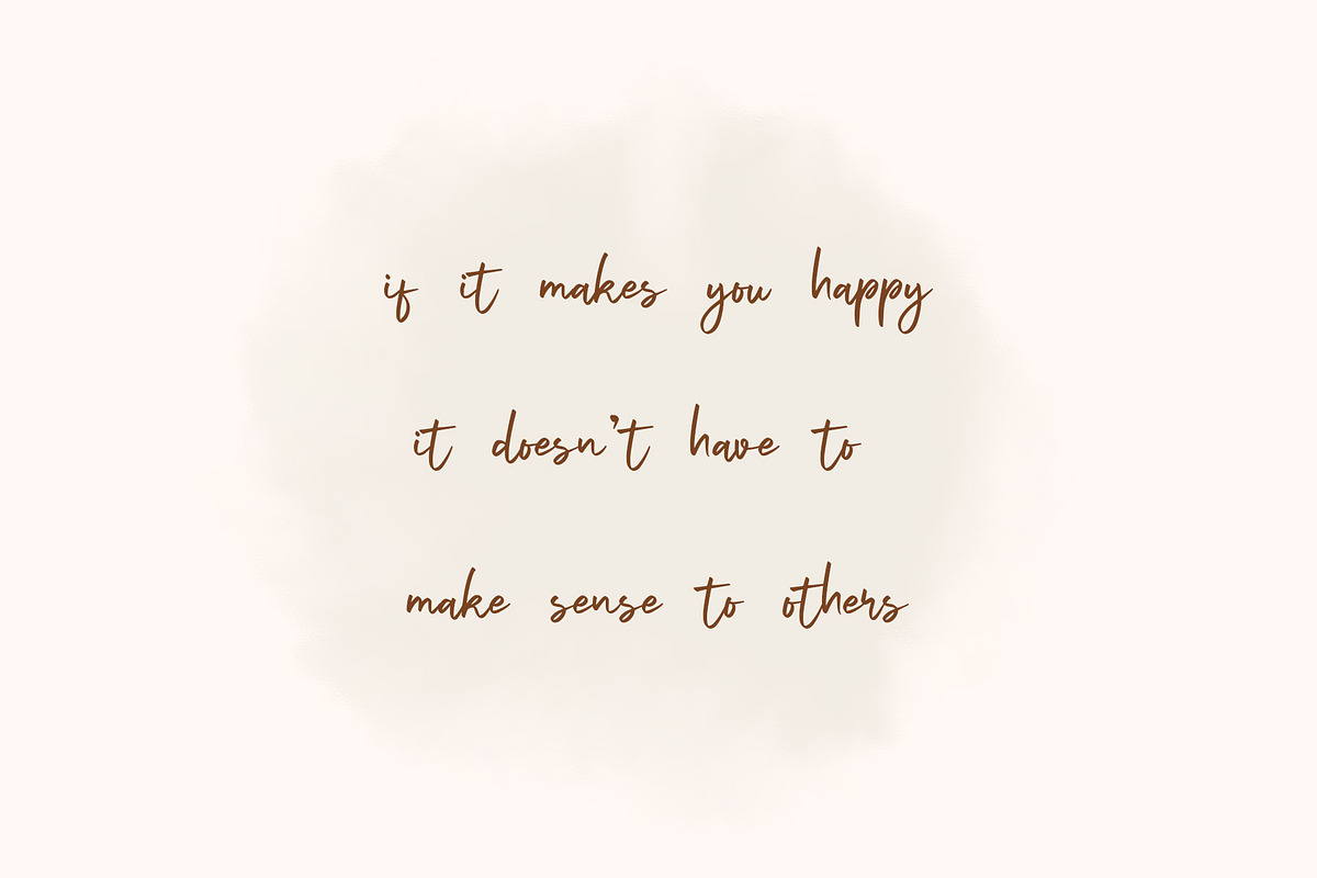 Signatey - Modern Script Font, a Script Font by Craft Supply Co. (Photo 4 of 9)