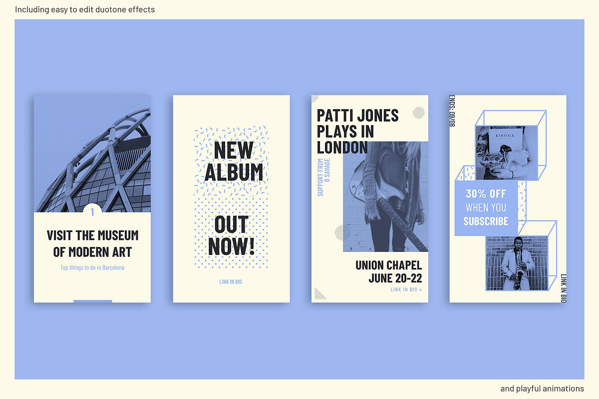 Parma Violets- Animated stories, a Social Media Template by dookit studio (Photo 4 of 7)