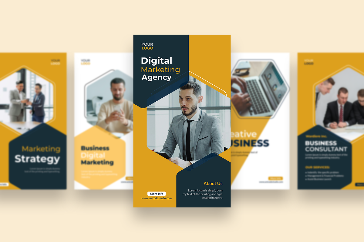 Business - Instagram Story Template, a Social Media Template by UnicodeID (Photo 4 of 4)