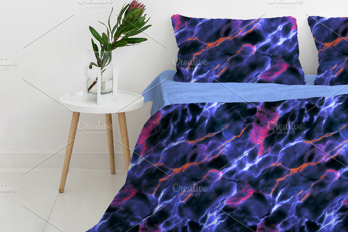 Electric Marble Seamless Pattern, a Texture Graphic by PATTERNBASE (Photo 3 of 6)