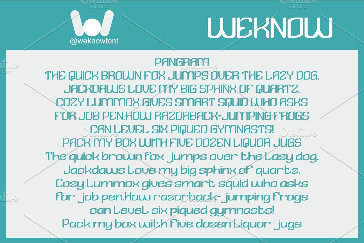 Design Magic font, a Sans Serif Font by weknow (Photo 6 of 8)