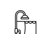 40 Bathroom Essentials Vector Icons, an Outline Icon by adenpinkstore (Thumbnail 12 of 15)