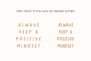 Positive Quotes - All Caps Font, a Handwritten Font by Kaya Fonts (Thumbnail 18 of 25)