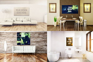 24 Picture Mock-up Bundle 3