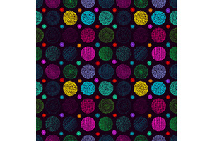 Seamless background with colored, a Texture Illustration by Nenahliadava Design